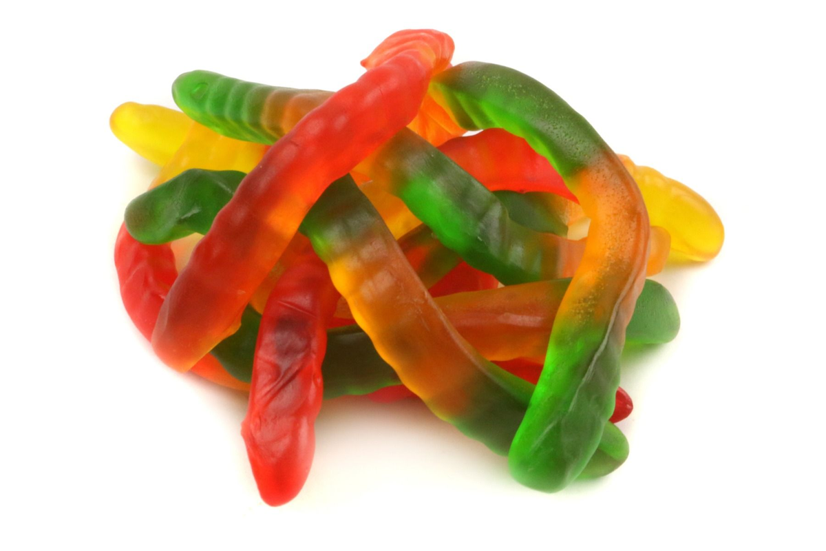 HALAL GUMMY WORMS 6122