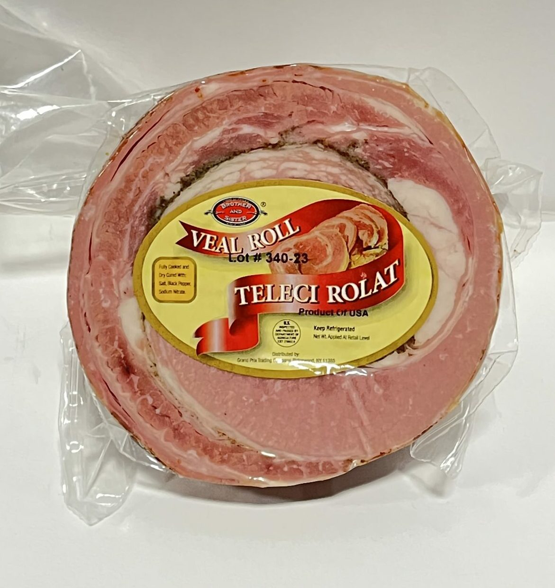 VEAL ROLL FULLY COOKED 6317