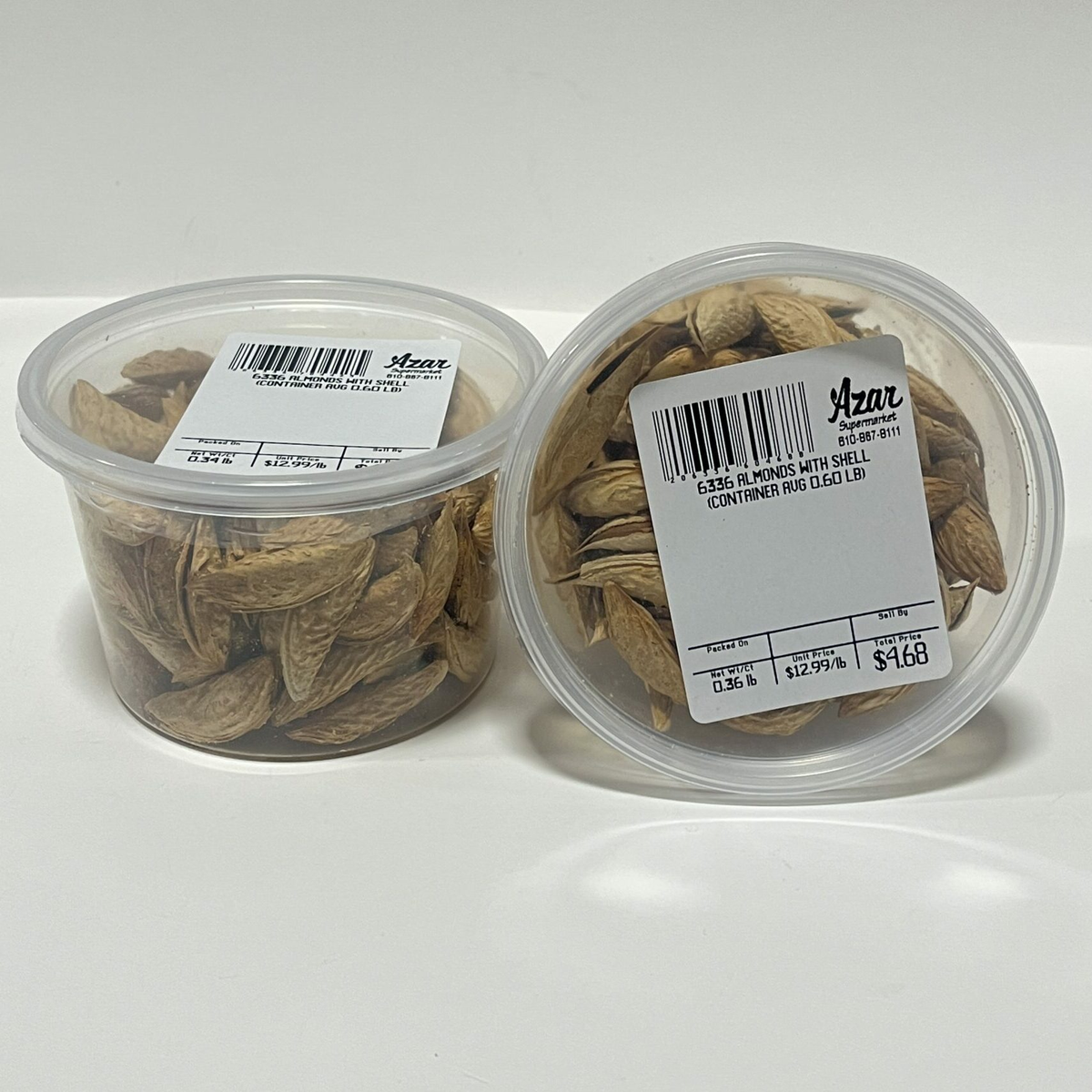 ALMONDS RAW IN SHELL 6336