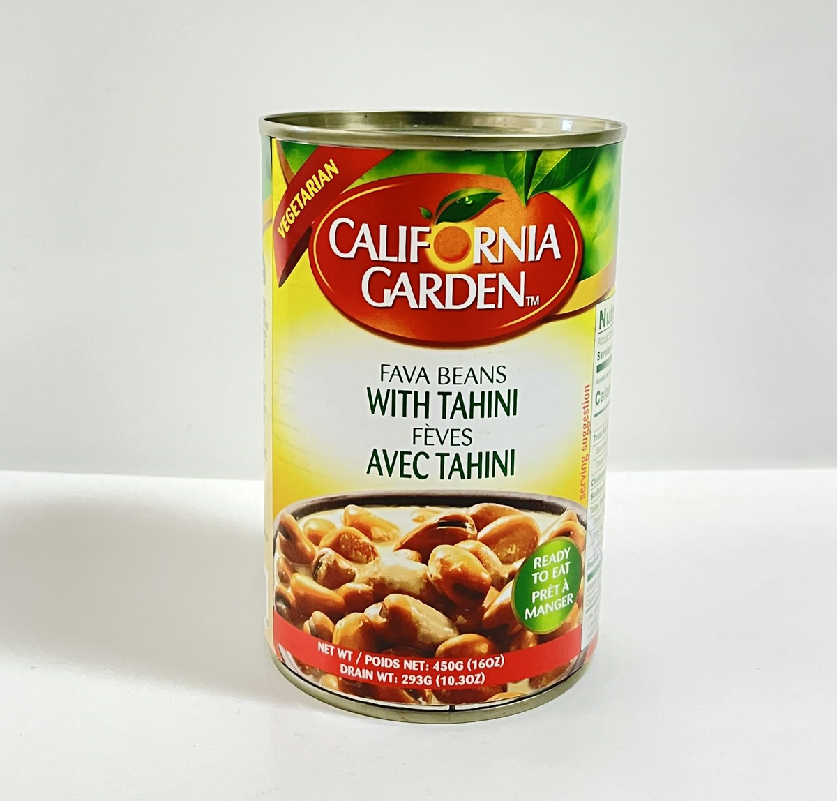 FAVA BEANS FOUL WITH TAHINI