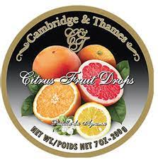 CITRUS FRUIT DROPS