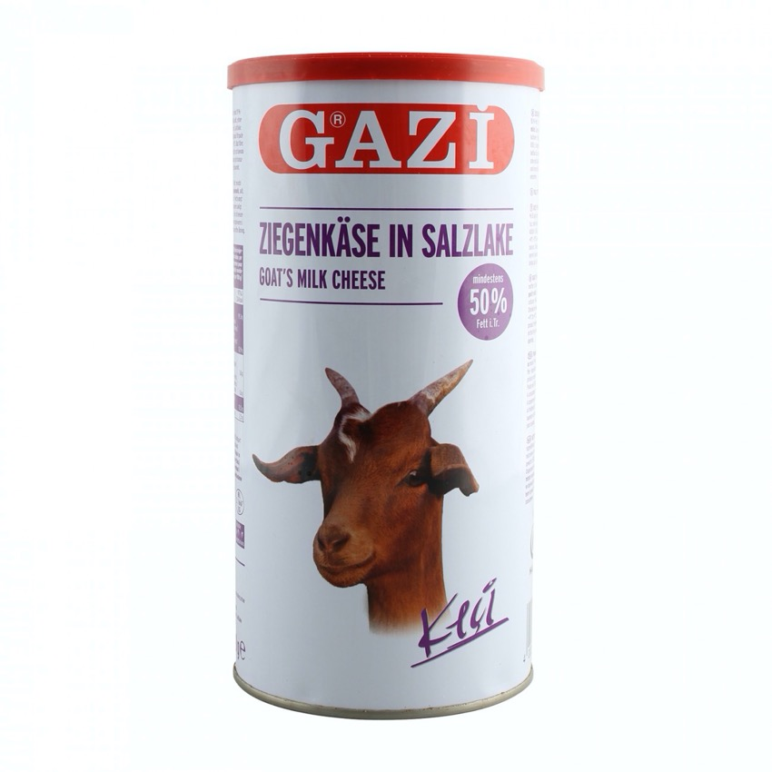 CHEESE GOAT FETA 50% TIN