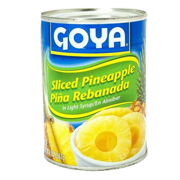 SYRUP PINEAPPLE SLICED