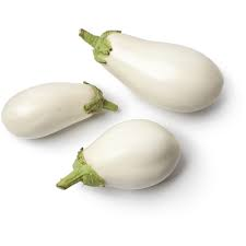 EGGPLANT WHITE