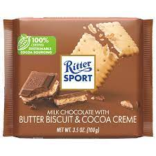CHOCOLATE WITH BISCUIT AND CREME