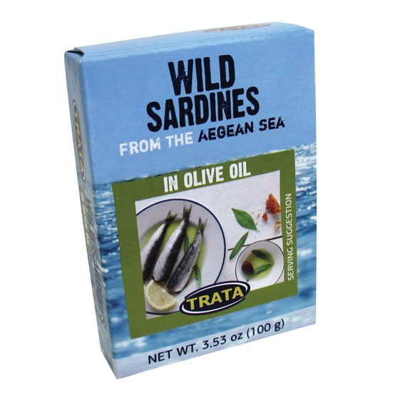 TRATA SARDINE IN OLIVE OIL 100GR