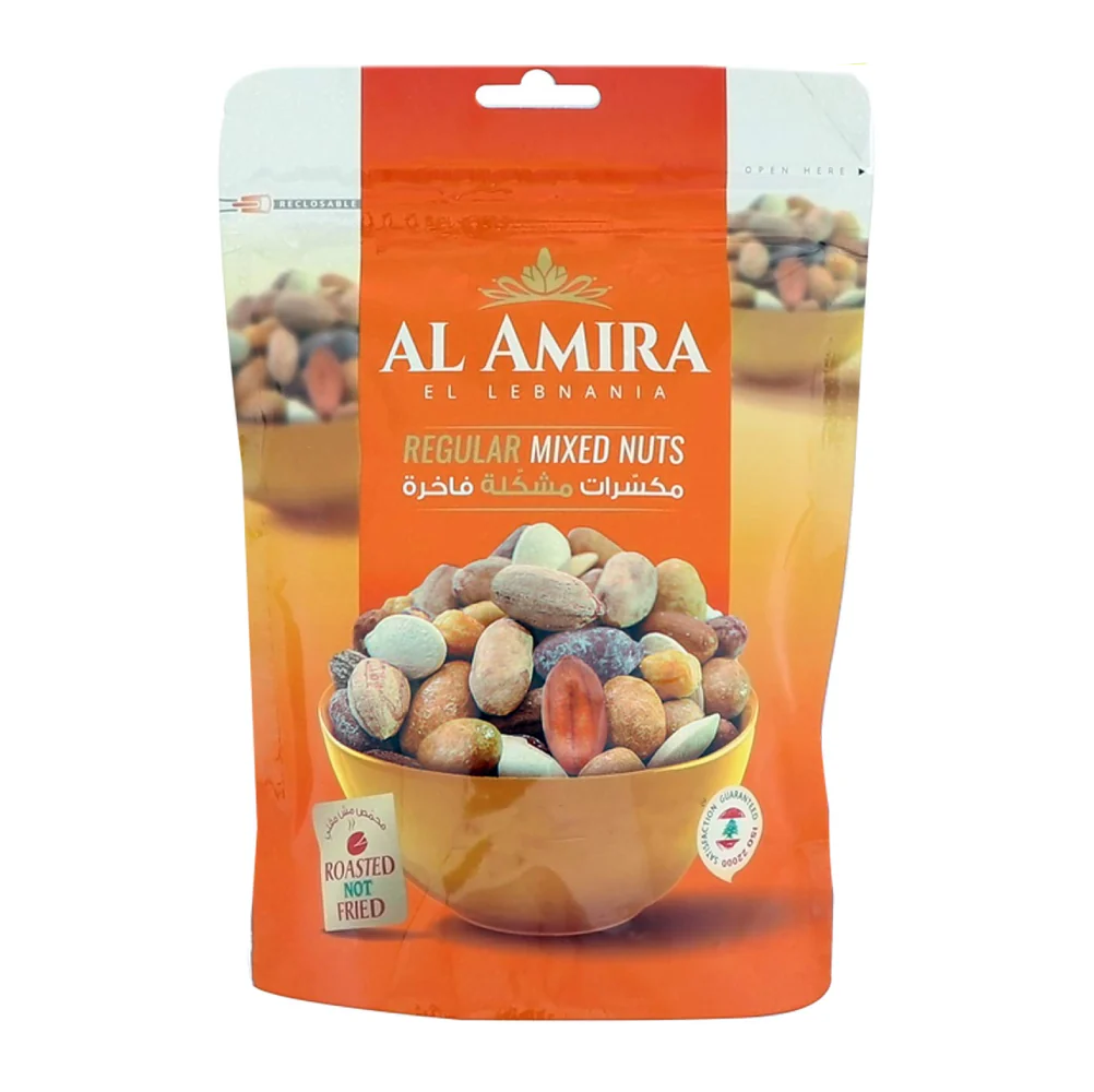 NUTS ROASTED SALTED REGULAR MIX POUCH