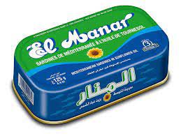 SARDINE IN SUNFLOWER OIL 