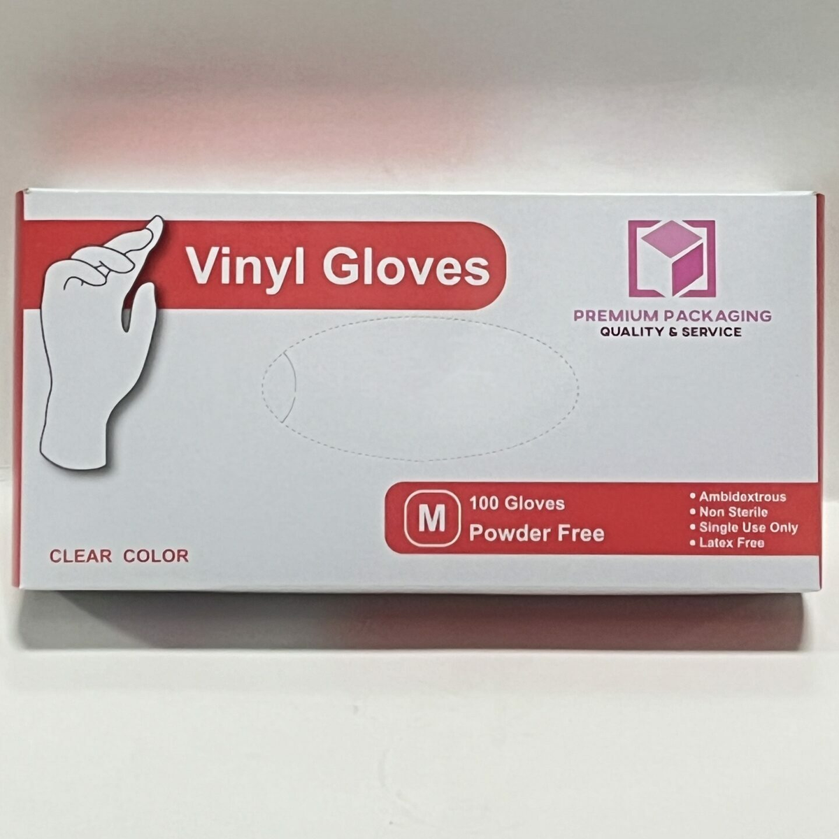 DISPOSABLE GLOVES POWDER FREE MEDIUM