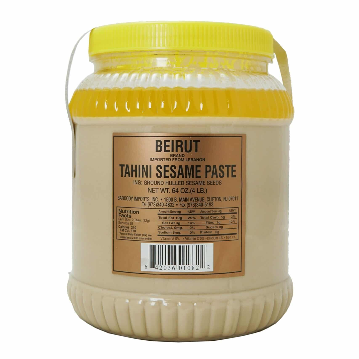 SESAME PASTE TAHINI PLASTIC