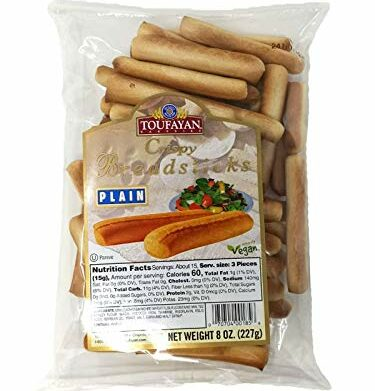 PLAIN CRISPY BREADSTICKS