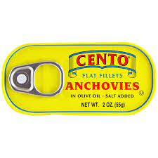 FLAT ANCHOVIES IN OLIVE OIL