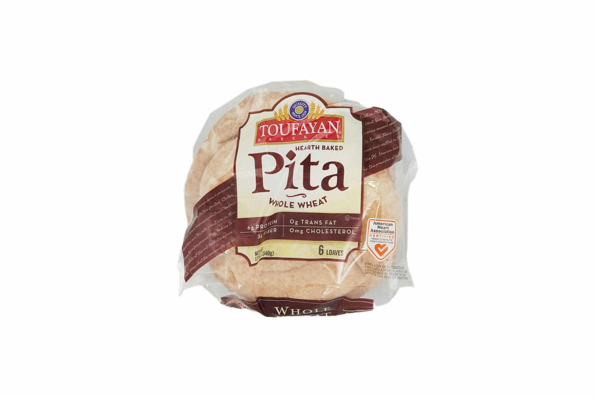 BREAD PITA WHOLE WHEAT SMALL