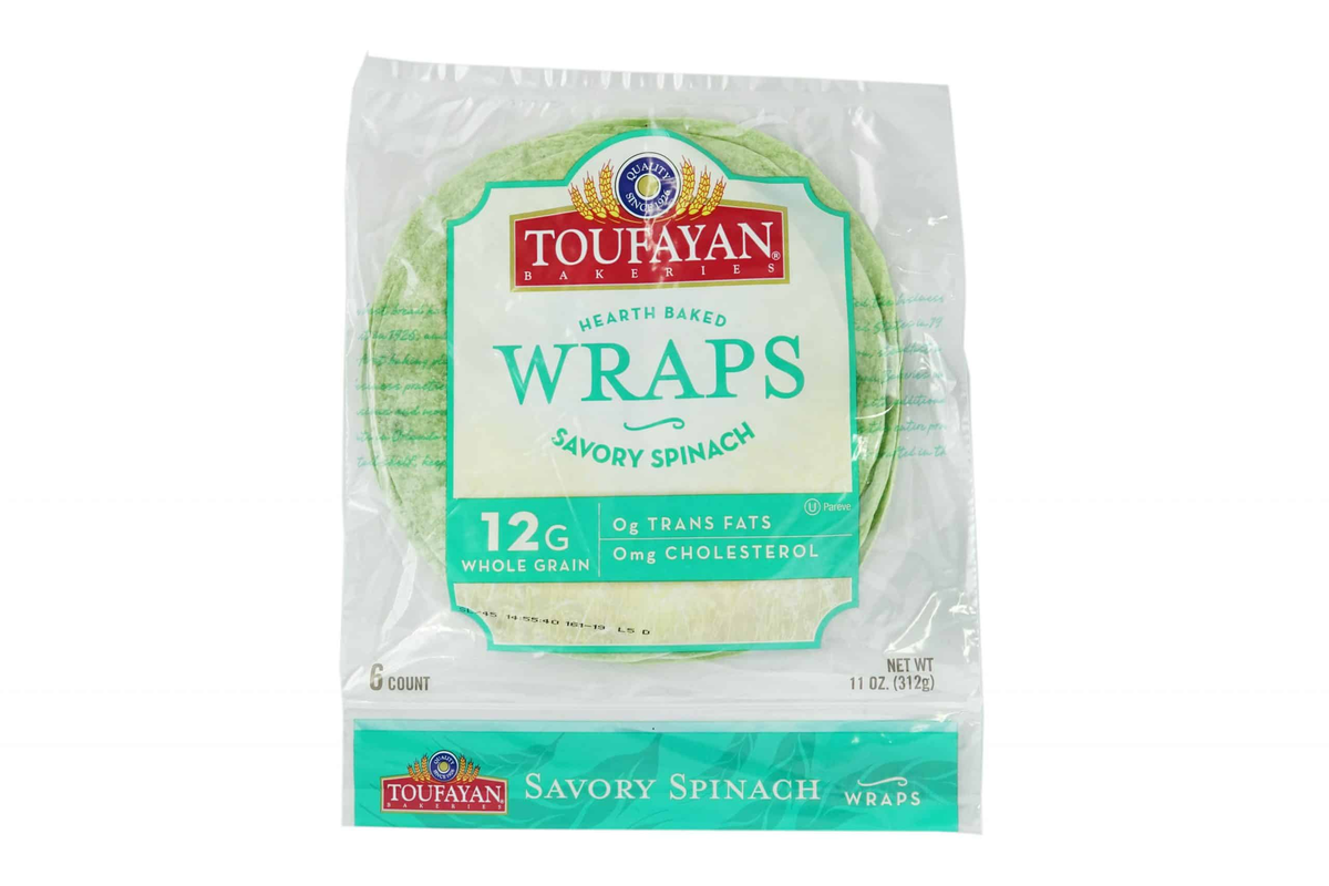 BREAD WRAPS SPINACH SMALL