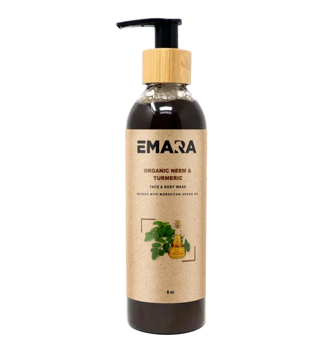 ORGANIC FACE BODY WASH NEEM TUMERIC