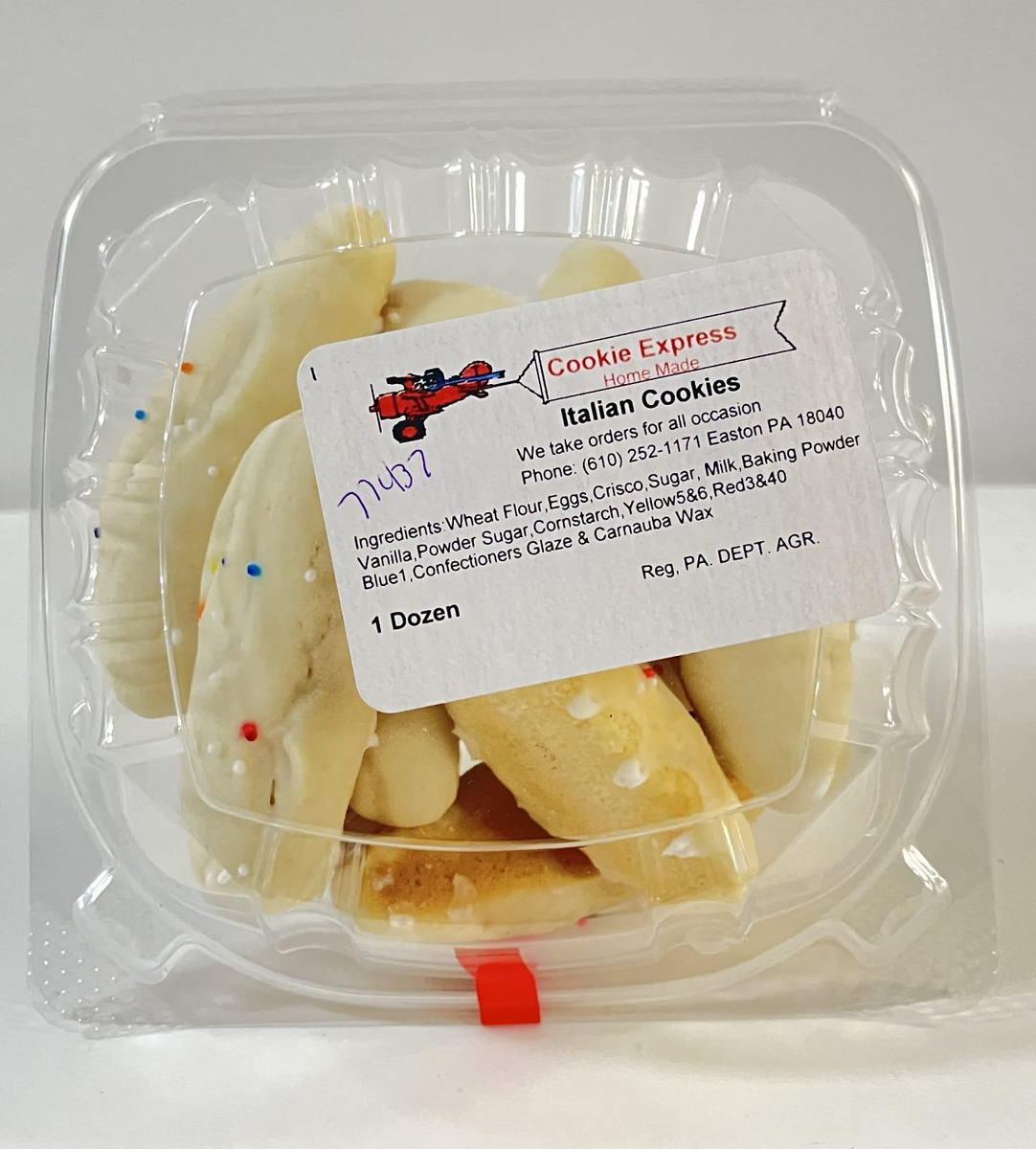 COOKIES ITALIAN SPRINKLE 12PCS