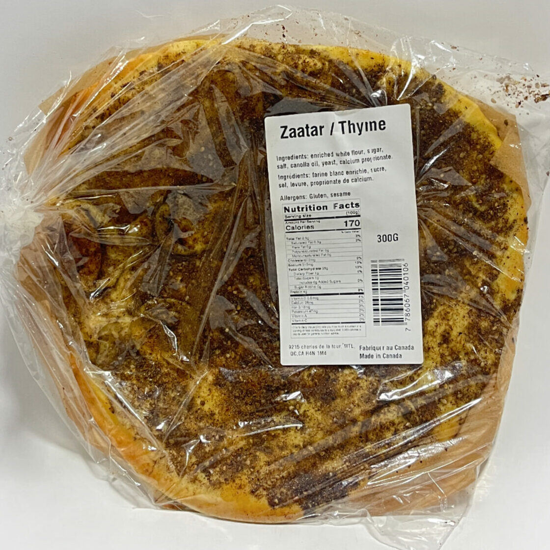 PIE PITA ZAATAR THYME