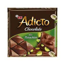 CHOCOLATE BAR WITH PISTACHIOS ADICTO