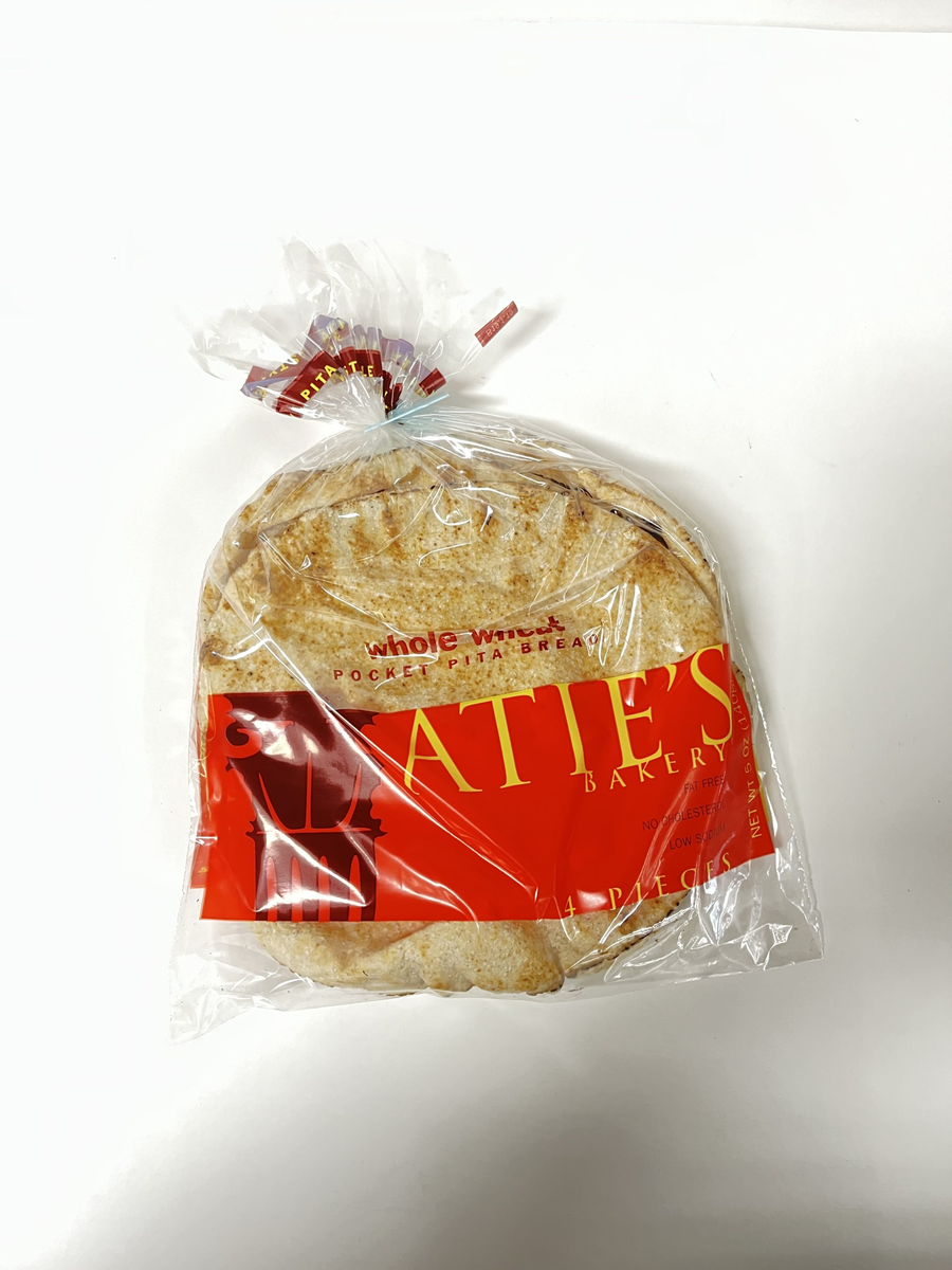 BREAD PITA WHOLE WHEAT SMALL