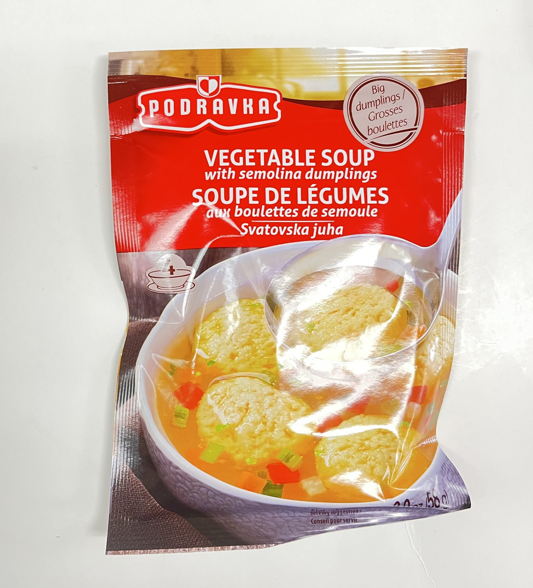 SOUP VEGETABLE DUMPLINGS