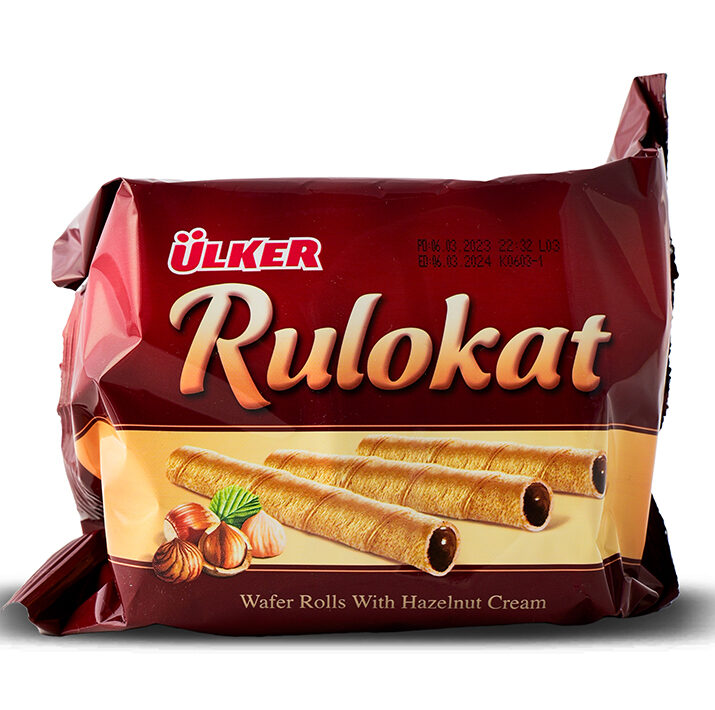 ULKER WAFER ROLL HAZELNUT CREAM 150GR