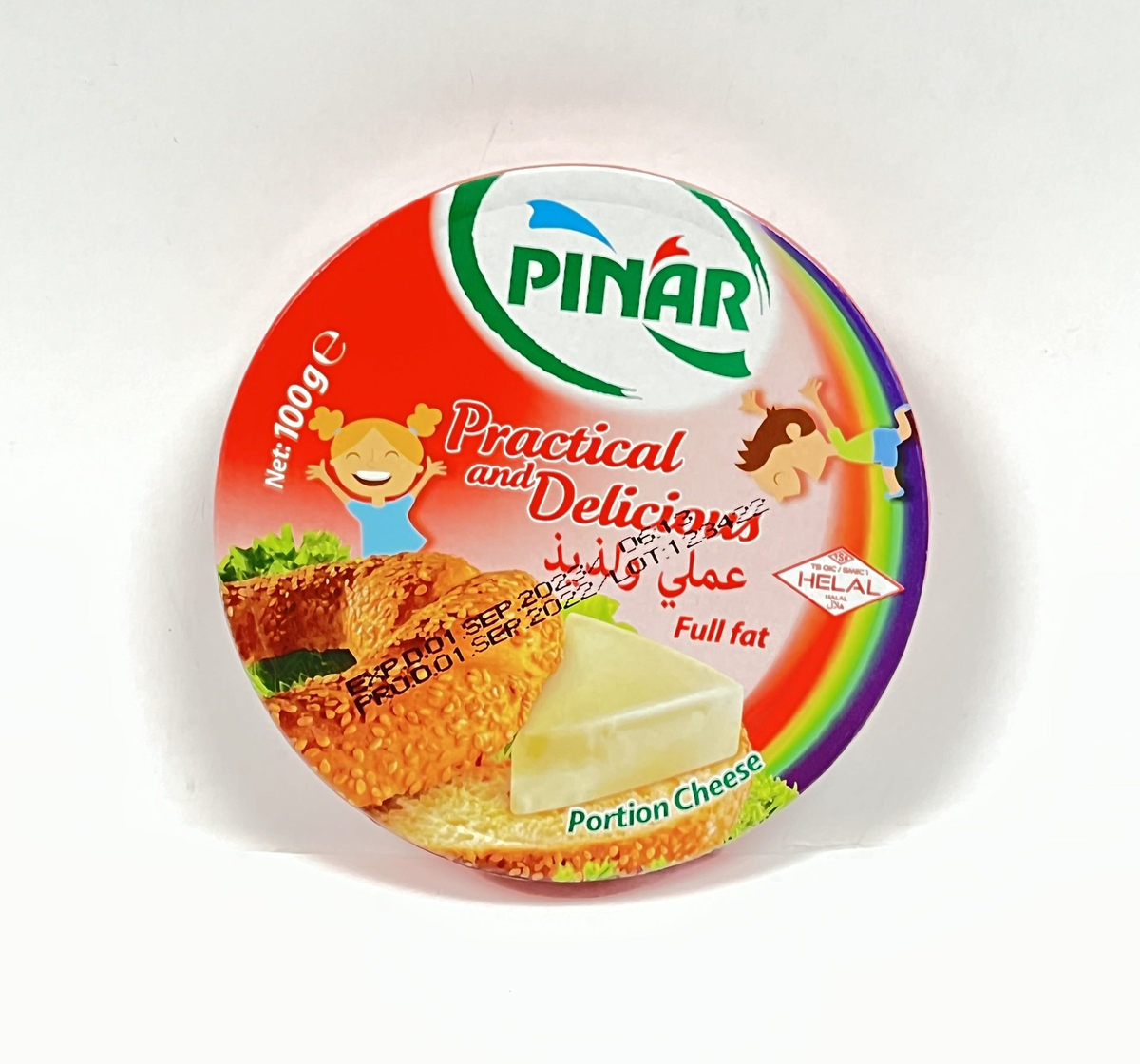 CHEESE SPREAD PORTION TRIANGLE 8PCS