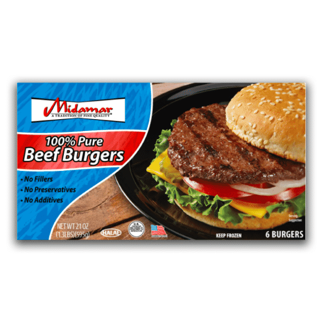 BEEF BURGER 100%