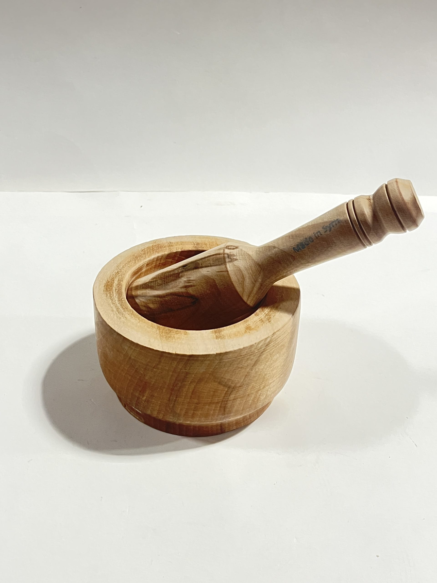 WOODEN GARLIC BOWL WOODEN SMALL