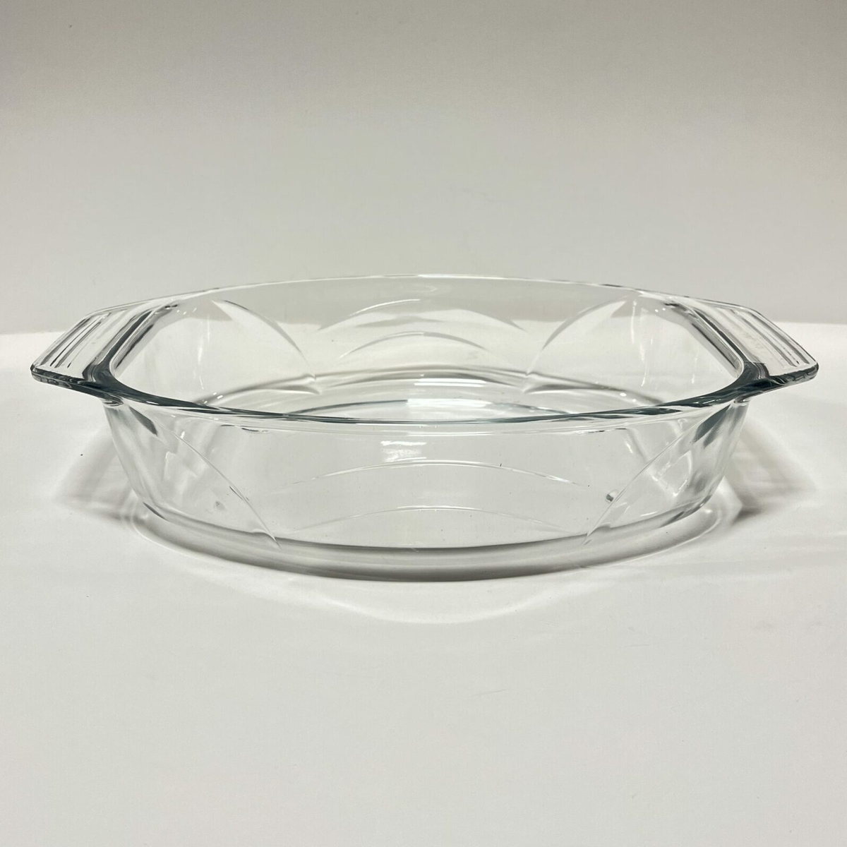 PARMA CASSEROLE GLASS OVAL 250X180X70MM
