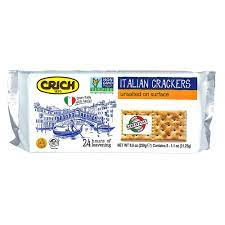 CRACKERS UNSALTED ITALIAN