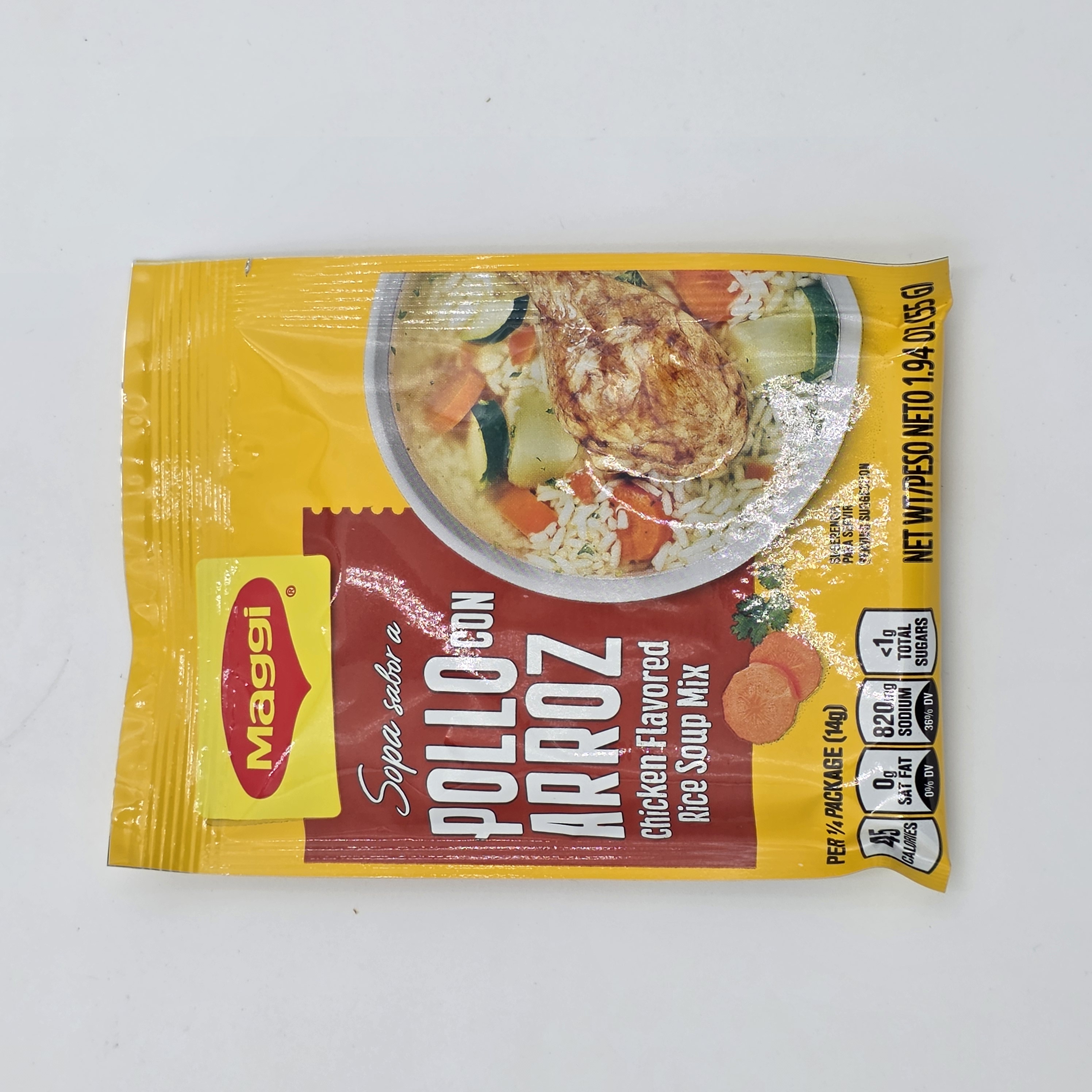 CHICKEN FLAVOR RICE SOUP MIX