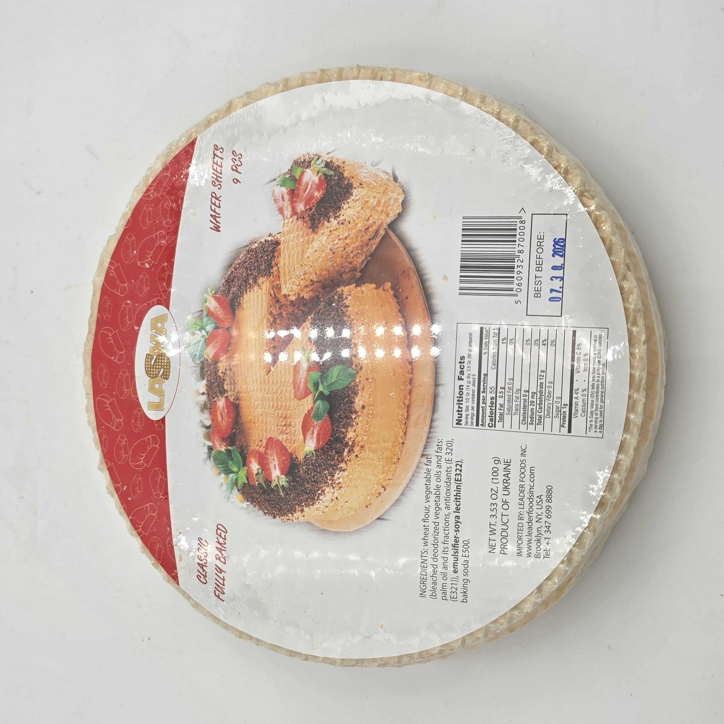 WAFER SHEETS ROUND CLASSIC