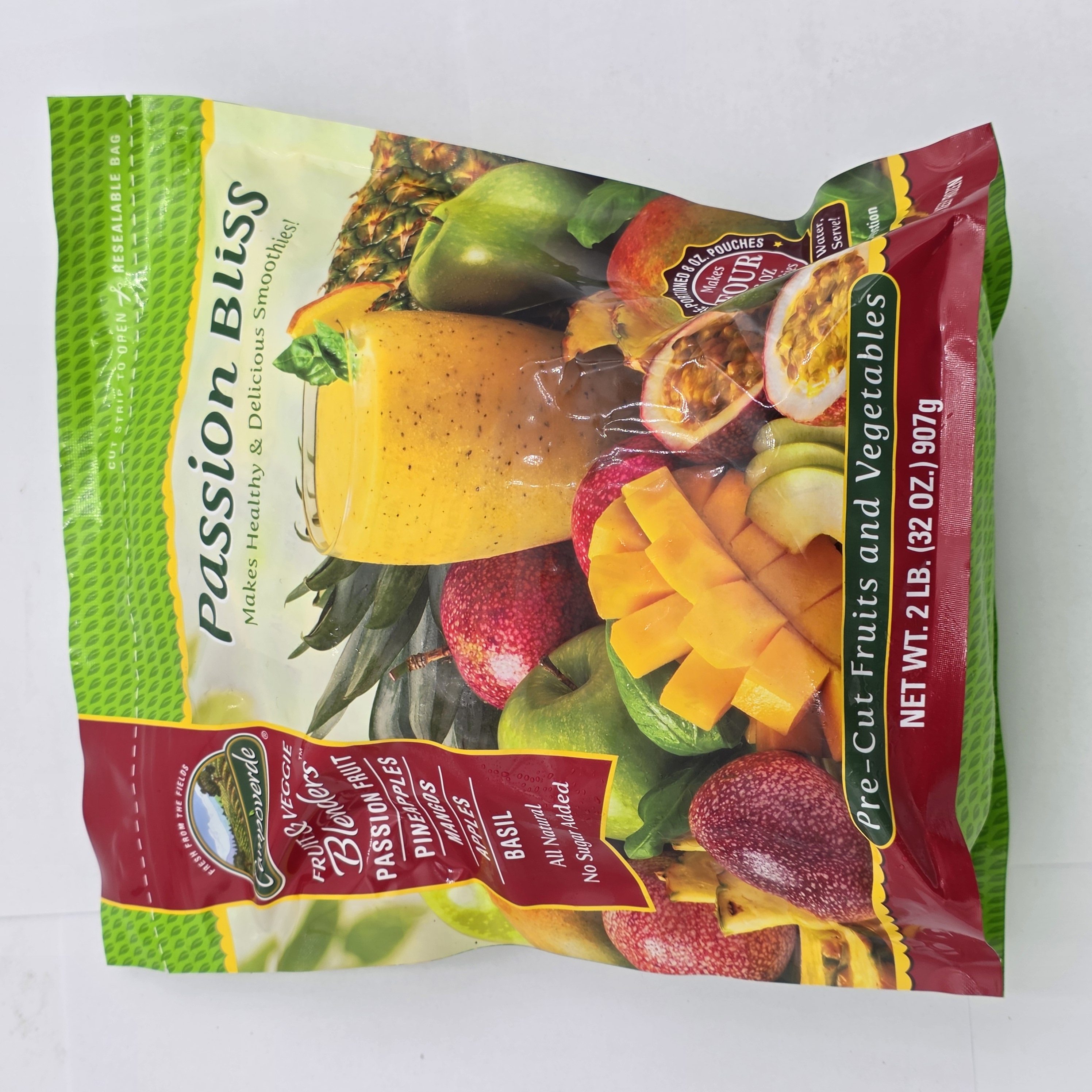 PASSION MIX PINEAPPLE MANGO APPLE BASIL PASSION FRUIT