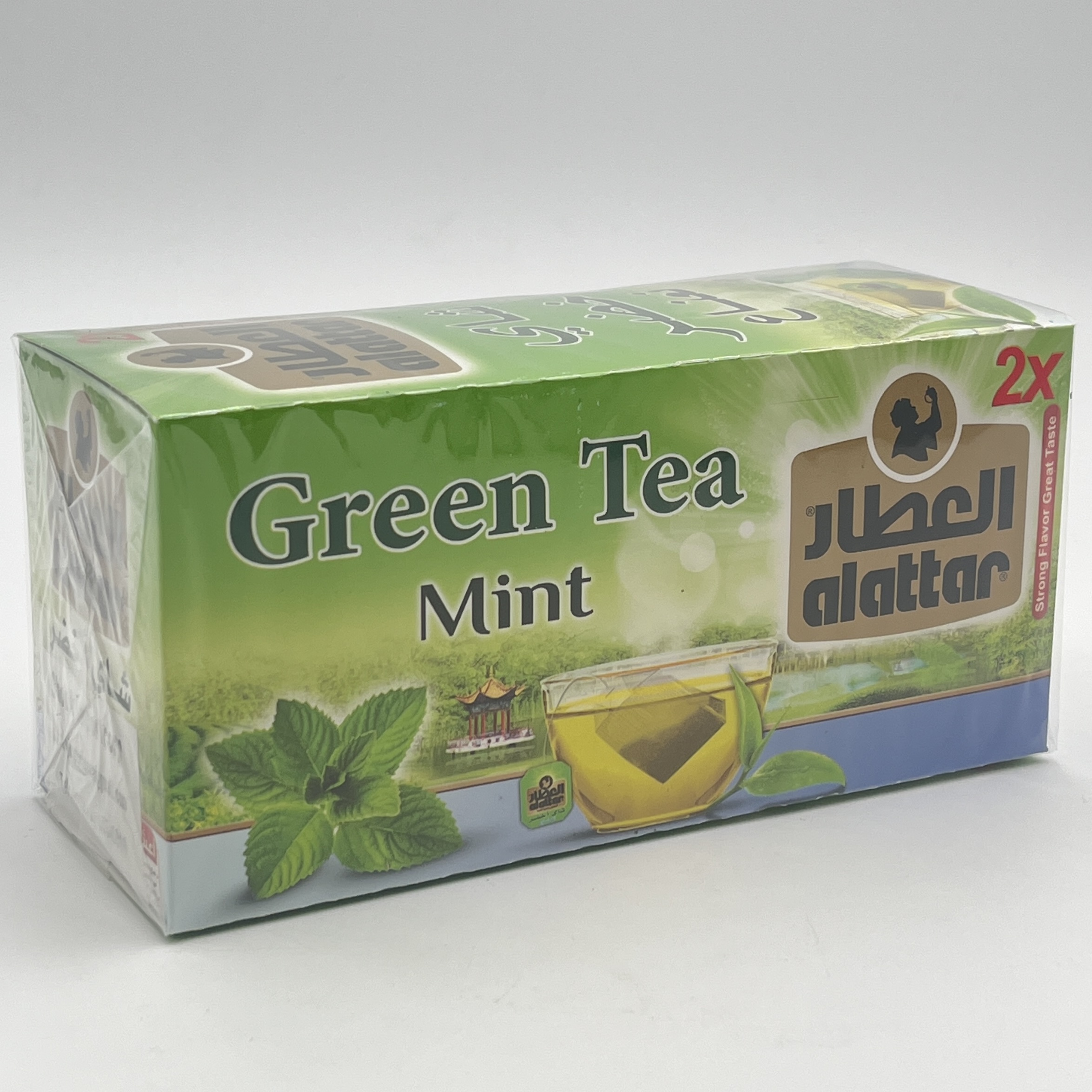 GREEN TEA WITH MINT