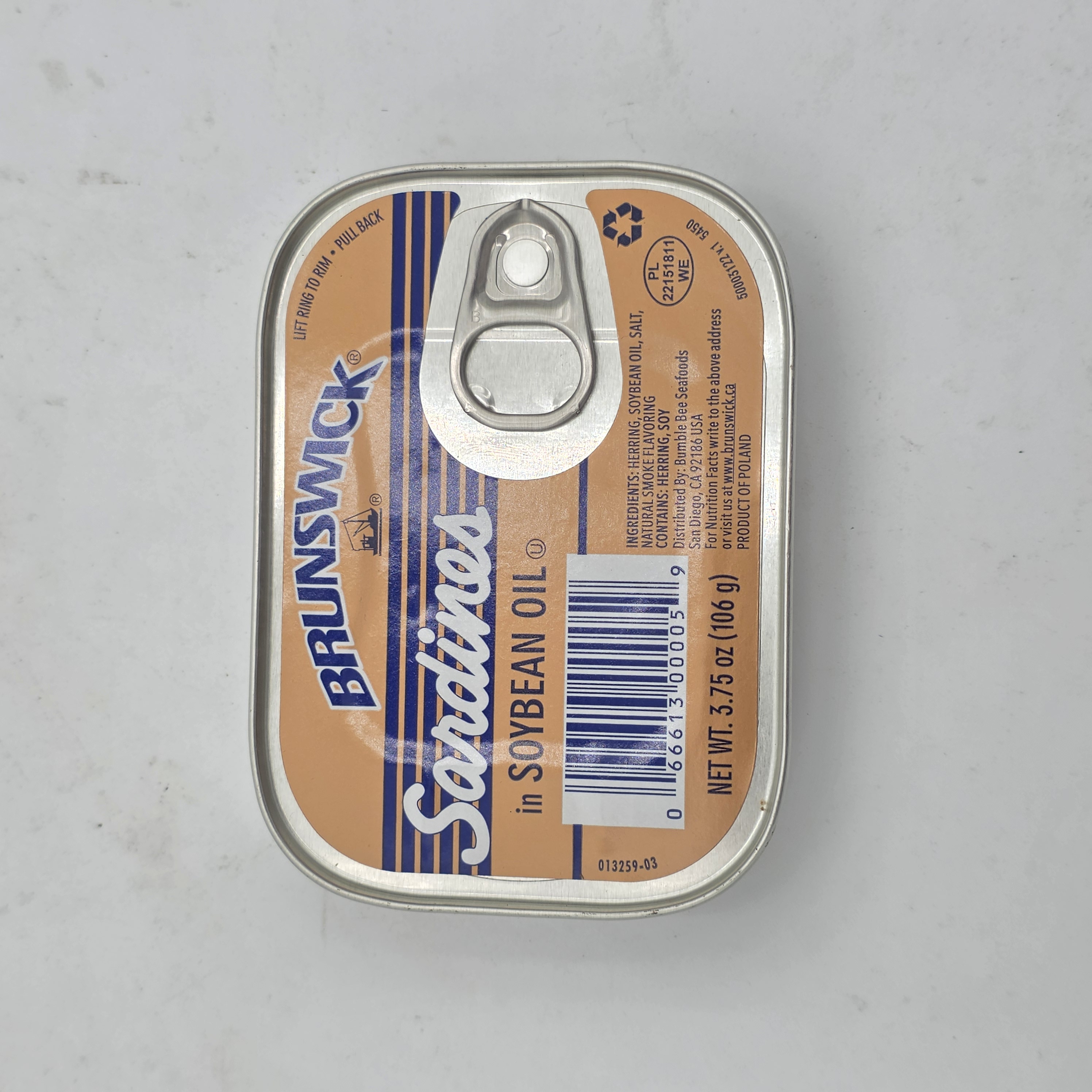 SARDINE IN SOYBEAN OIL