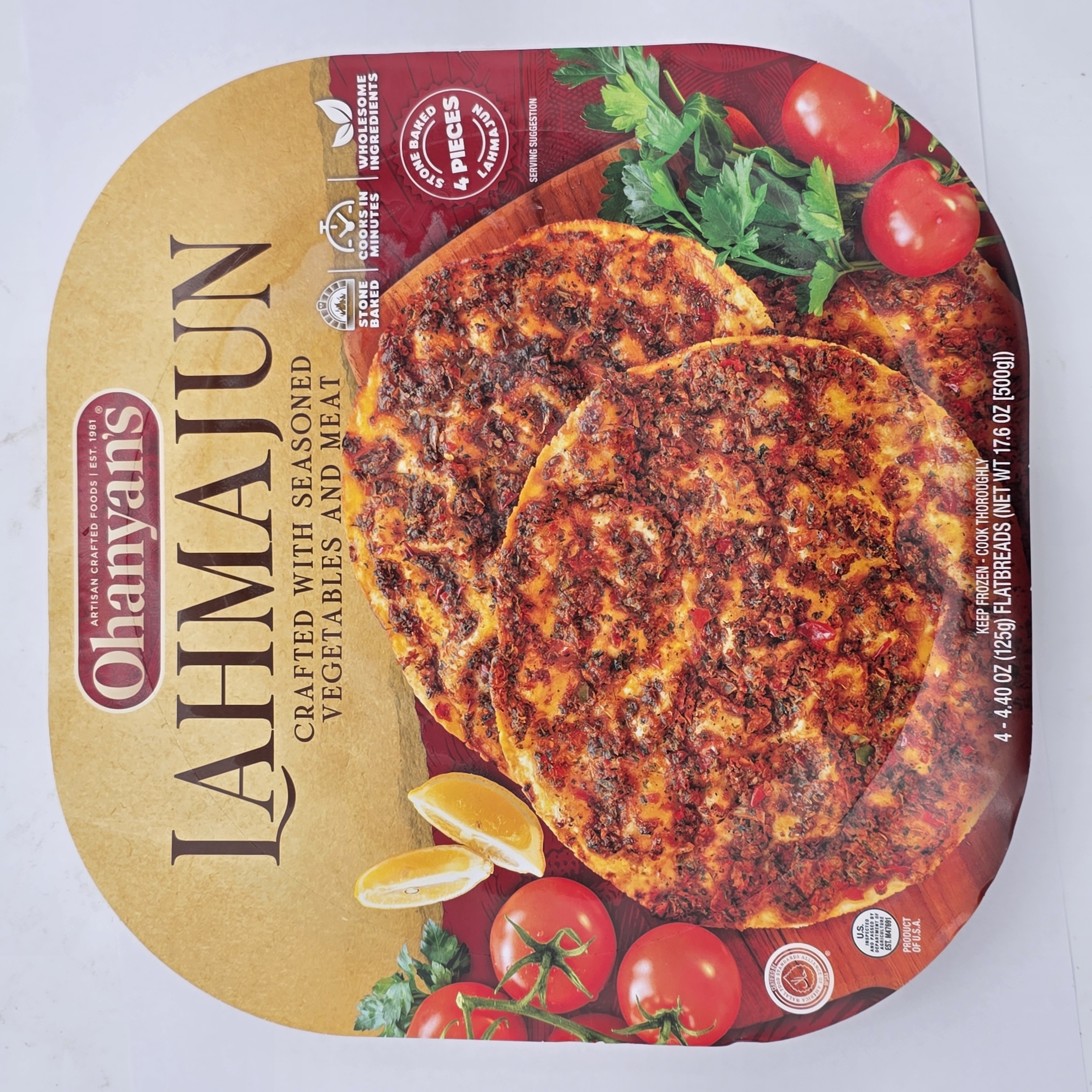 SEASONED TURKISH STYLE LAHMAJUN