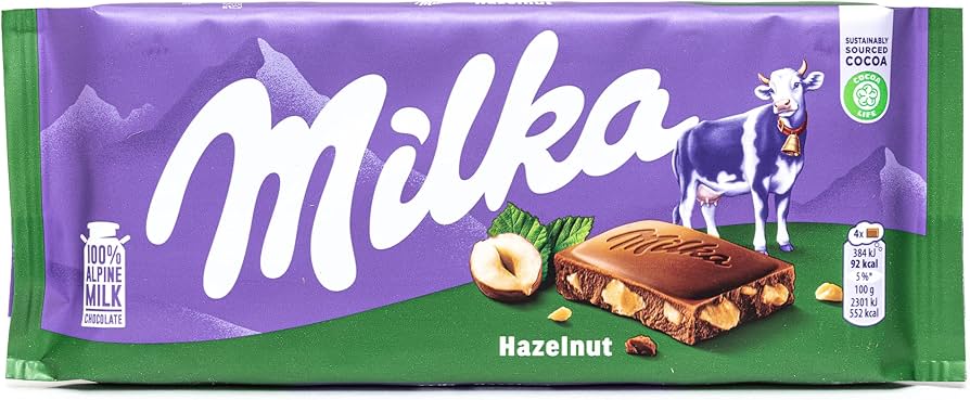 HAZELNUT CHOCOLATE BAR
