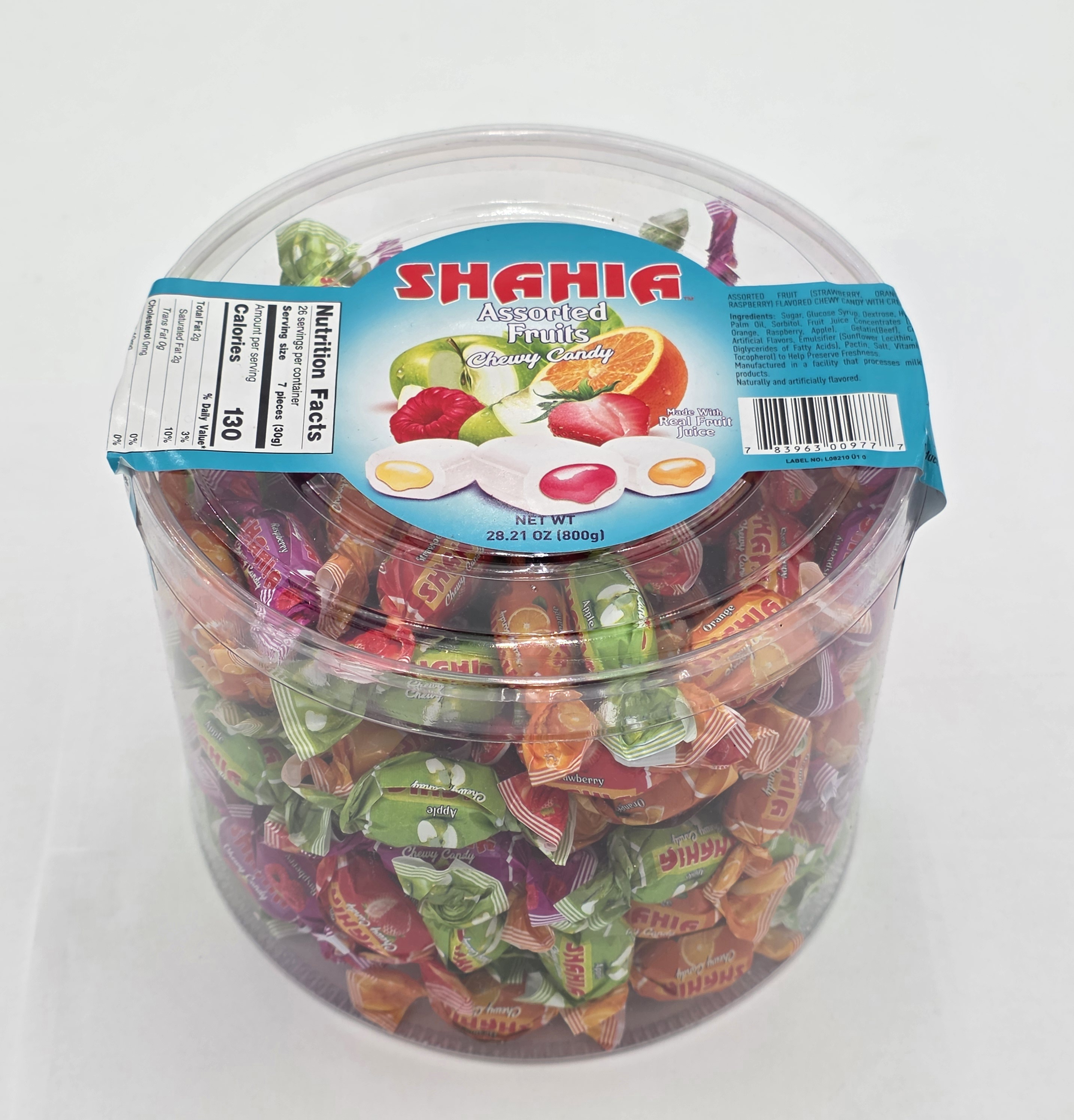 ASSORTED FRUIT CHEWY CANDY