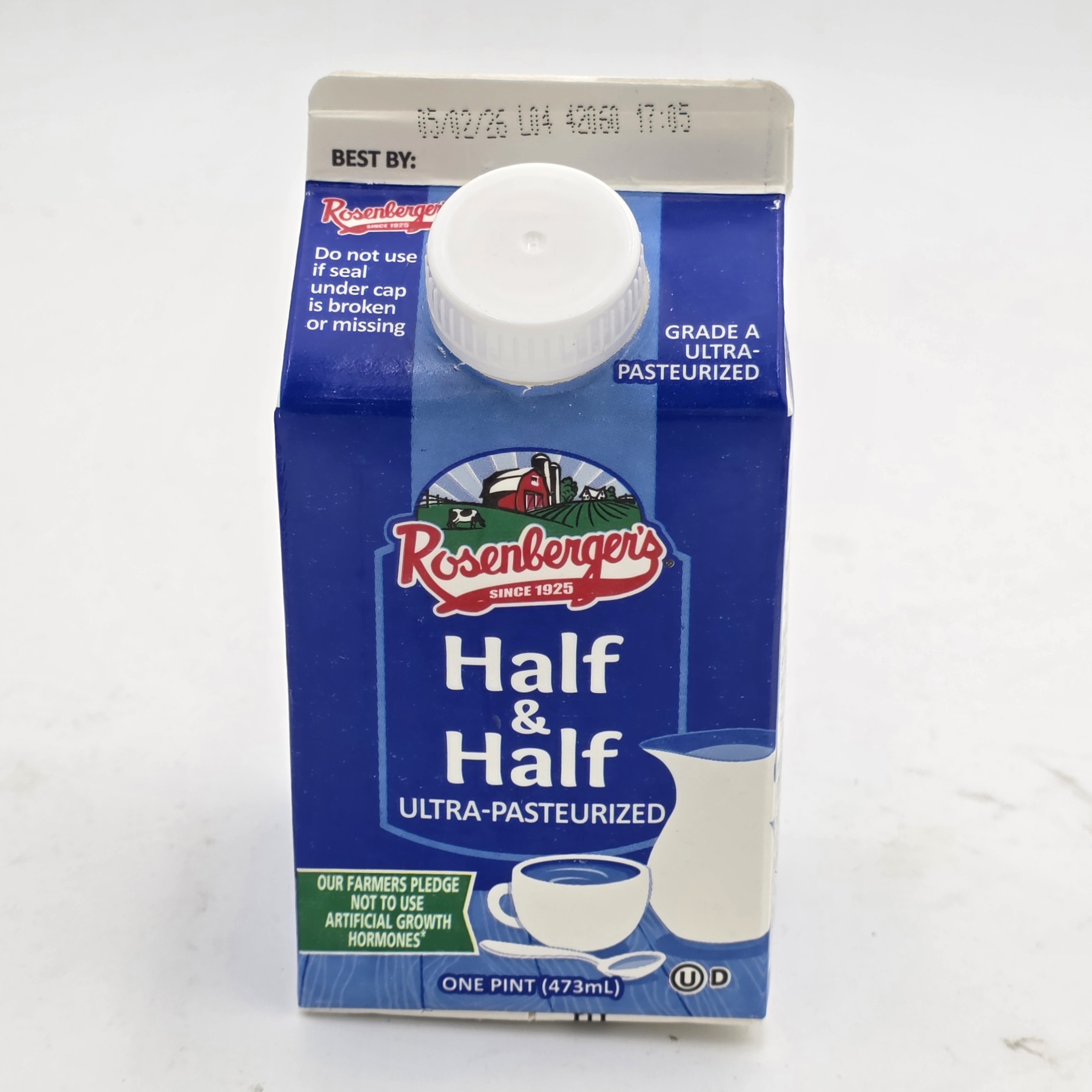 MILK HALF & HALF
