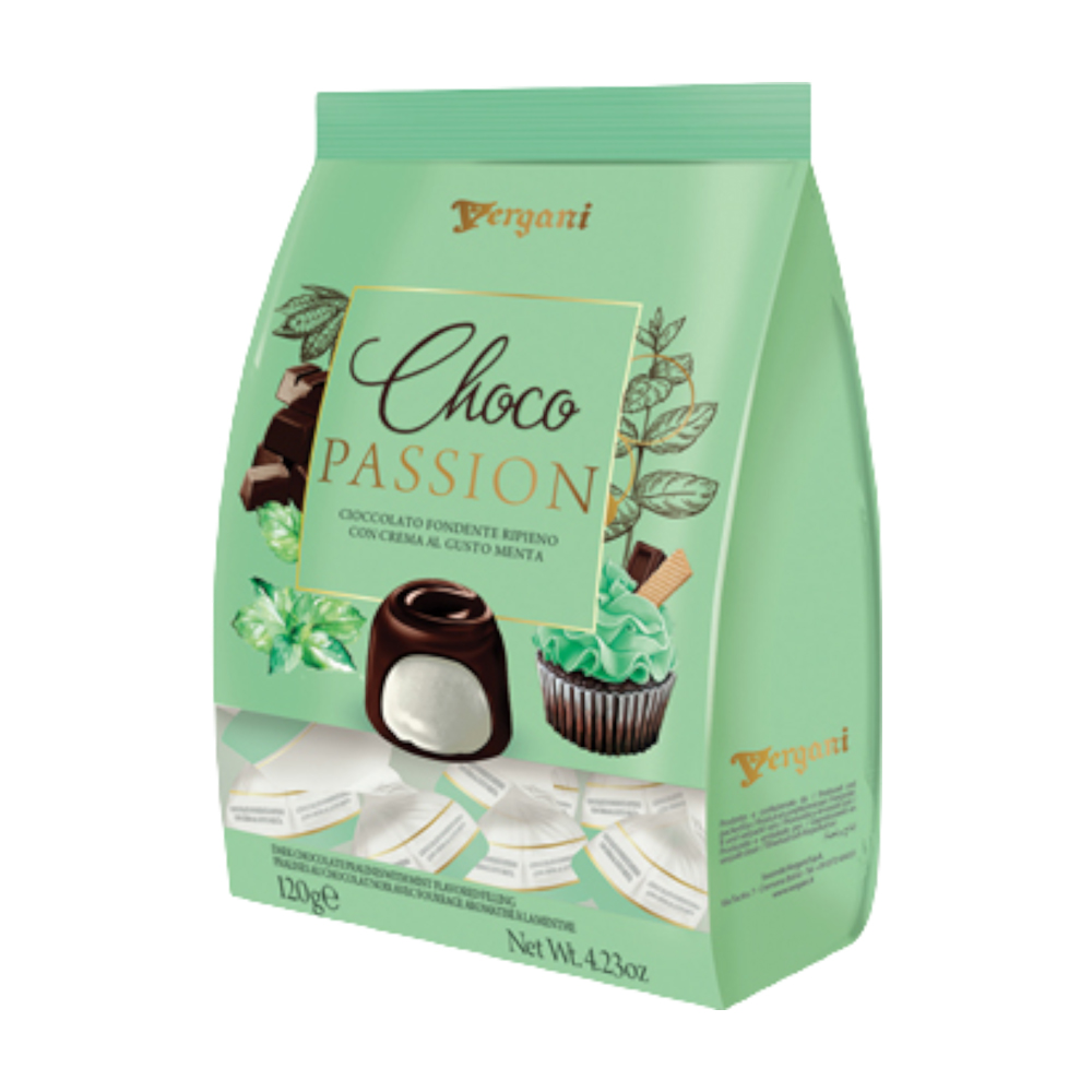 PRALINES DARK CHOCOLATE W MINT