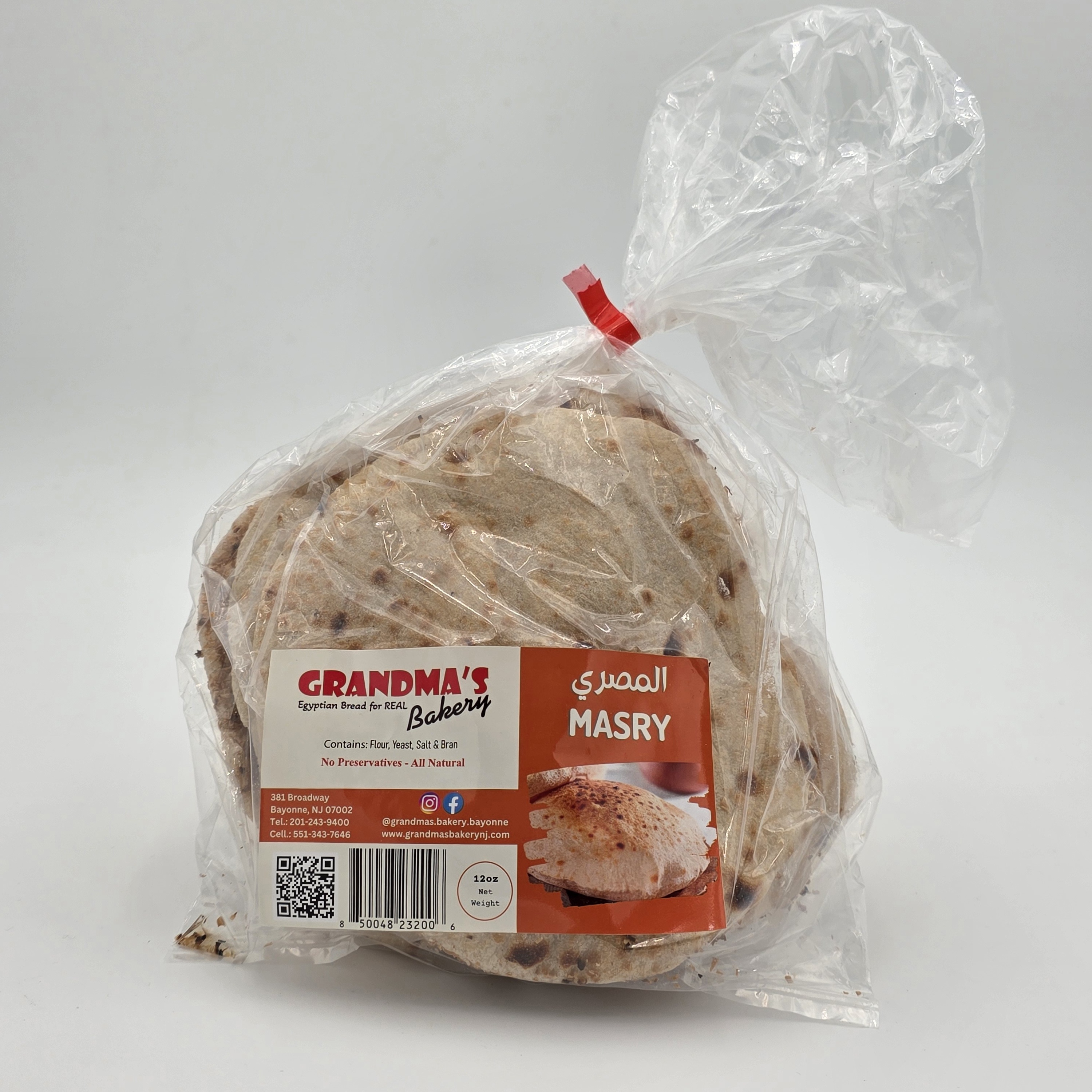 G-BAKERY BREAD MASRY 12OZ