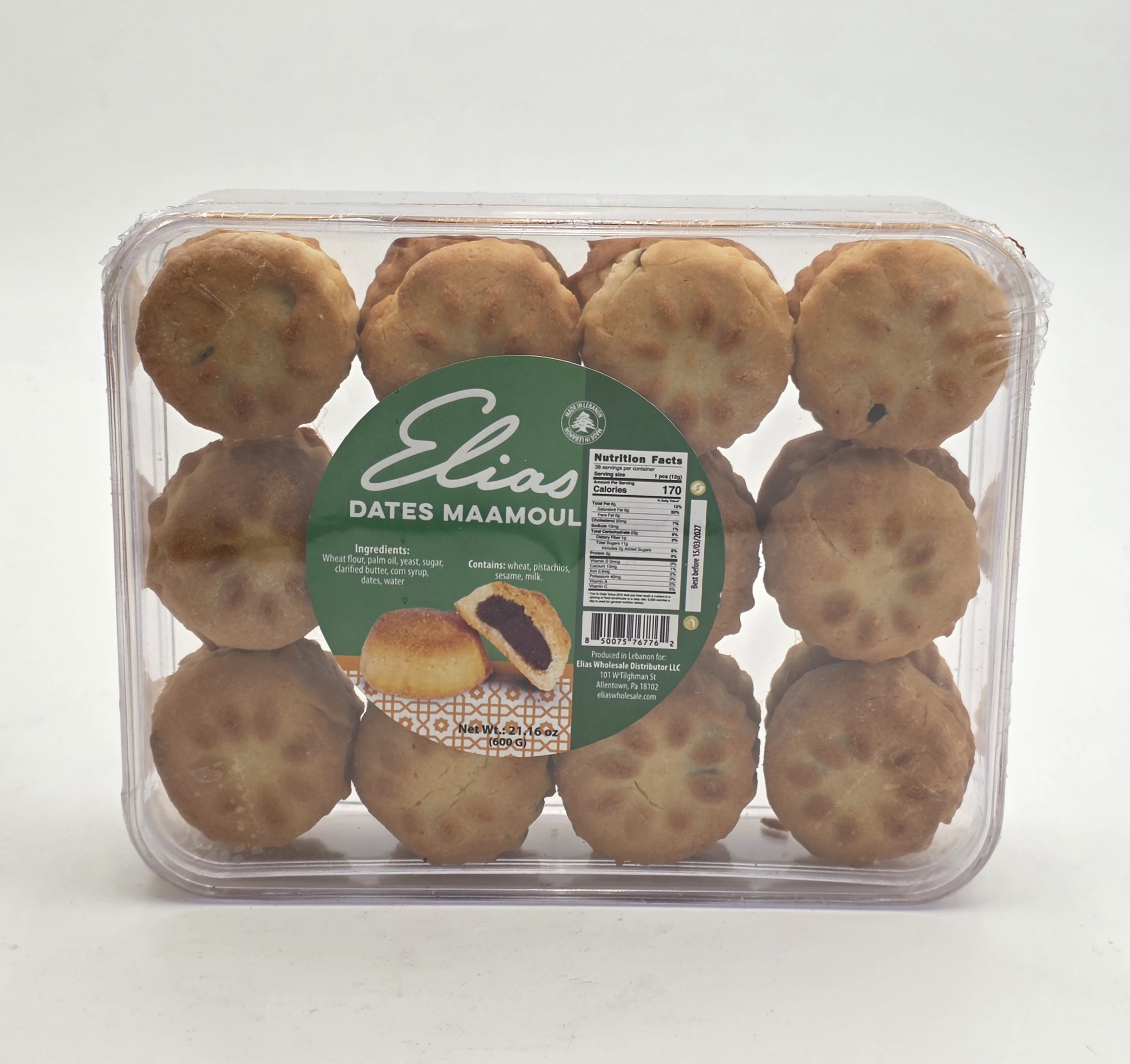 COOKIE MAAMOUL WITH DATE