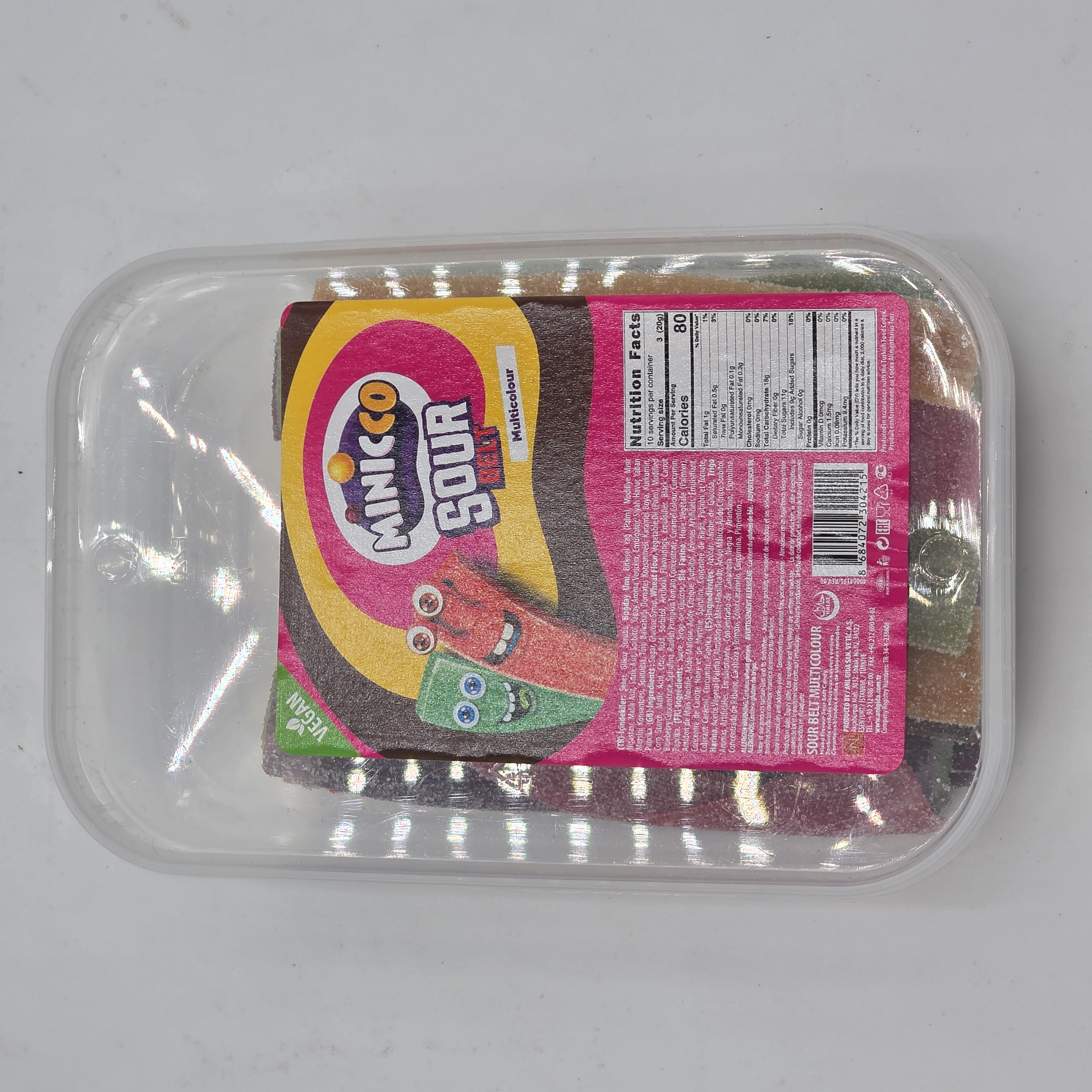 CANDY SOUR BELT RAINBOW