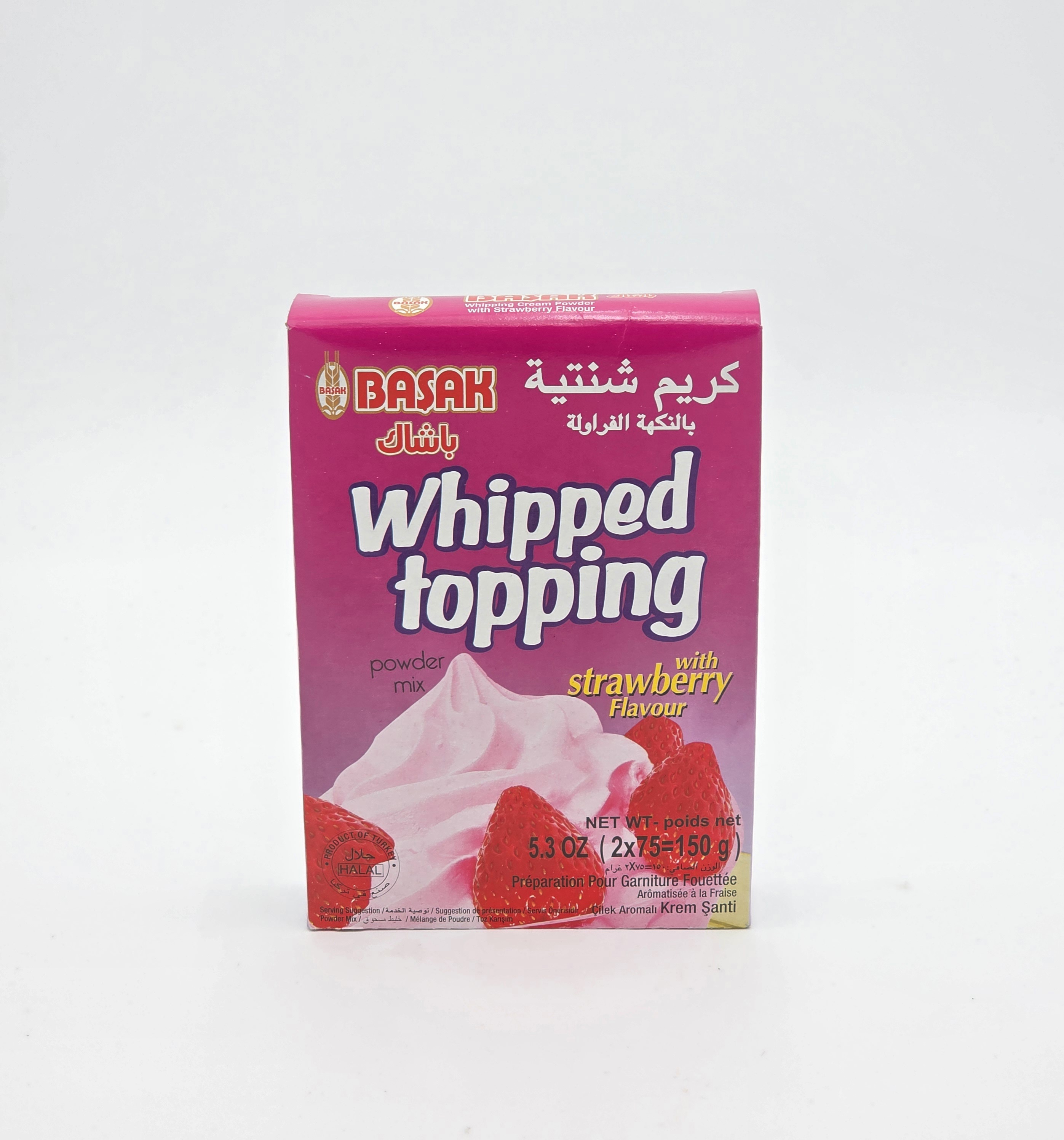 POWDER WHIPPING CREAM STRAWBERRY