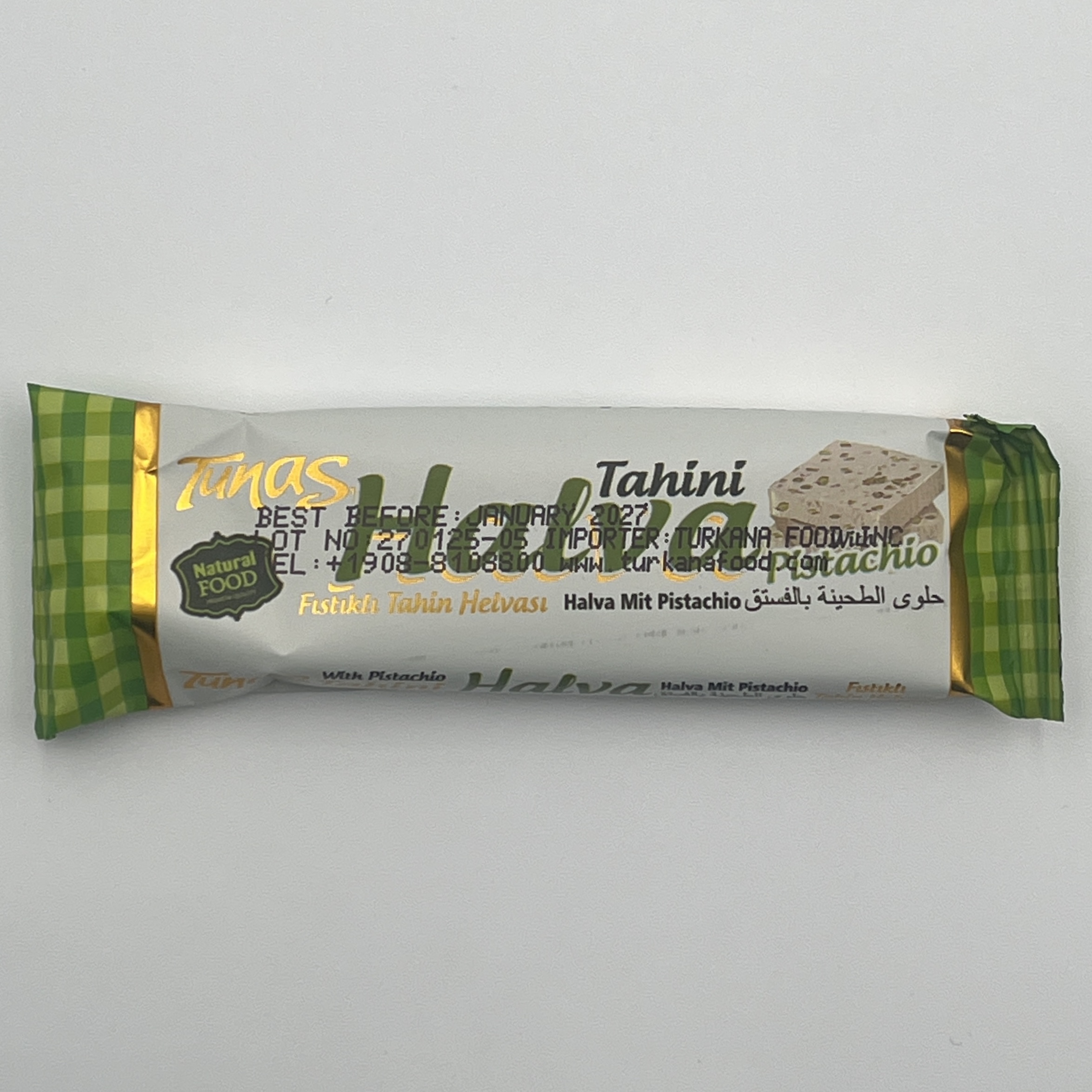 HALVA PISTACHIO BAR