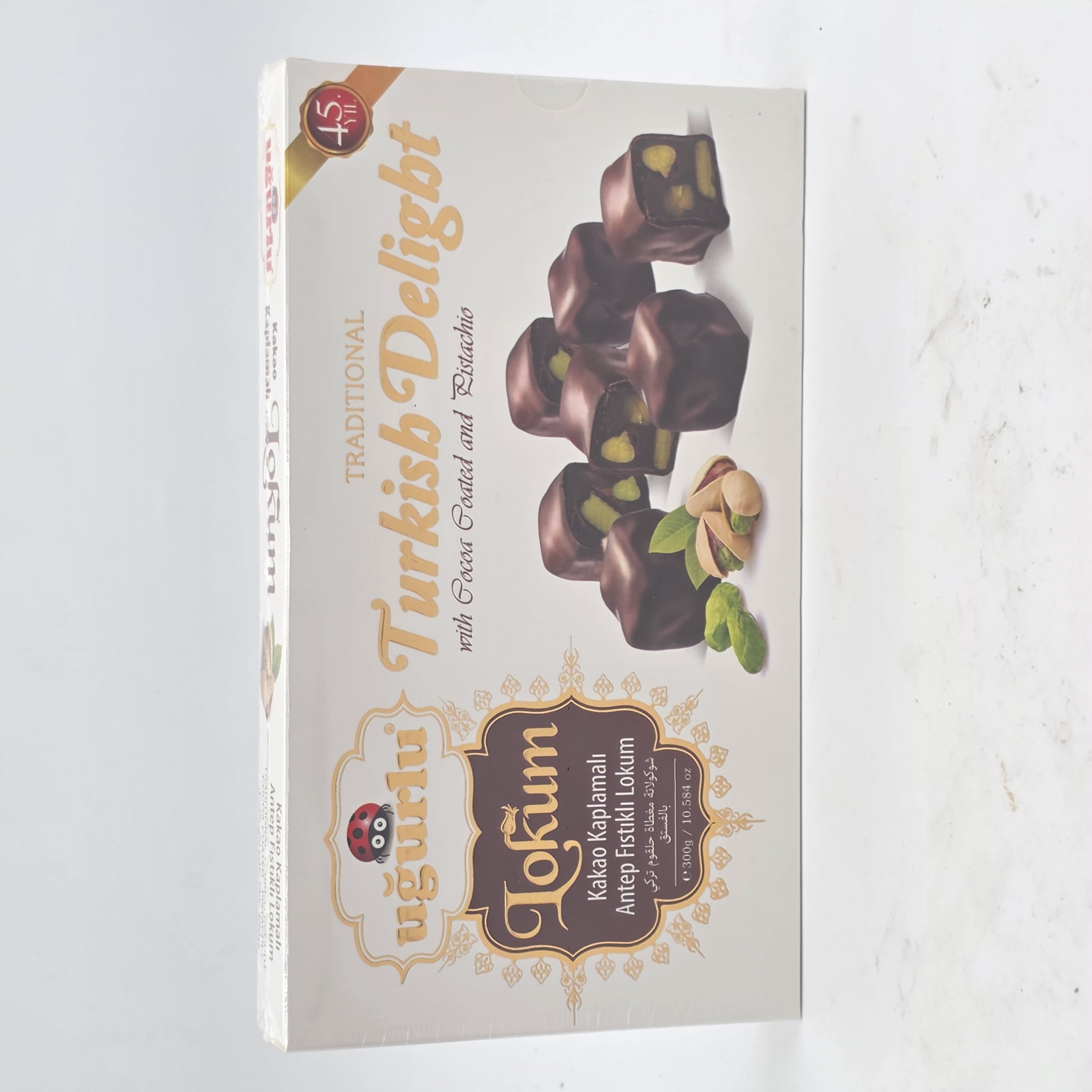 TURKISH DELIGHT PISTACHIO CHOCOLATE COATED