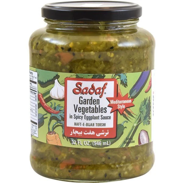 SADAF PICKLED VEGETABLE EGGPLANT 32OZ