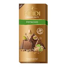 CHOCOLATE BAR MILK CARAMEL NUTS PISTACHIO