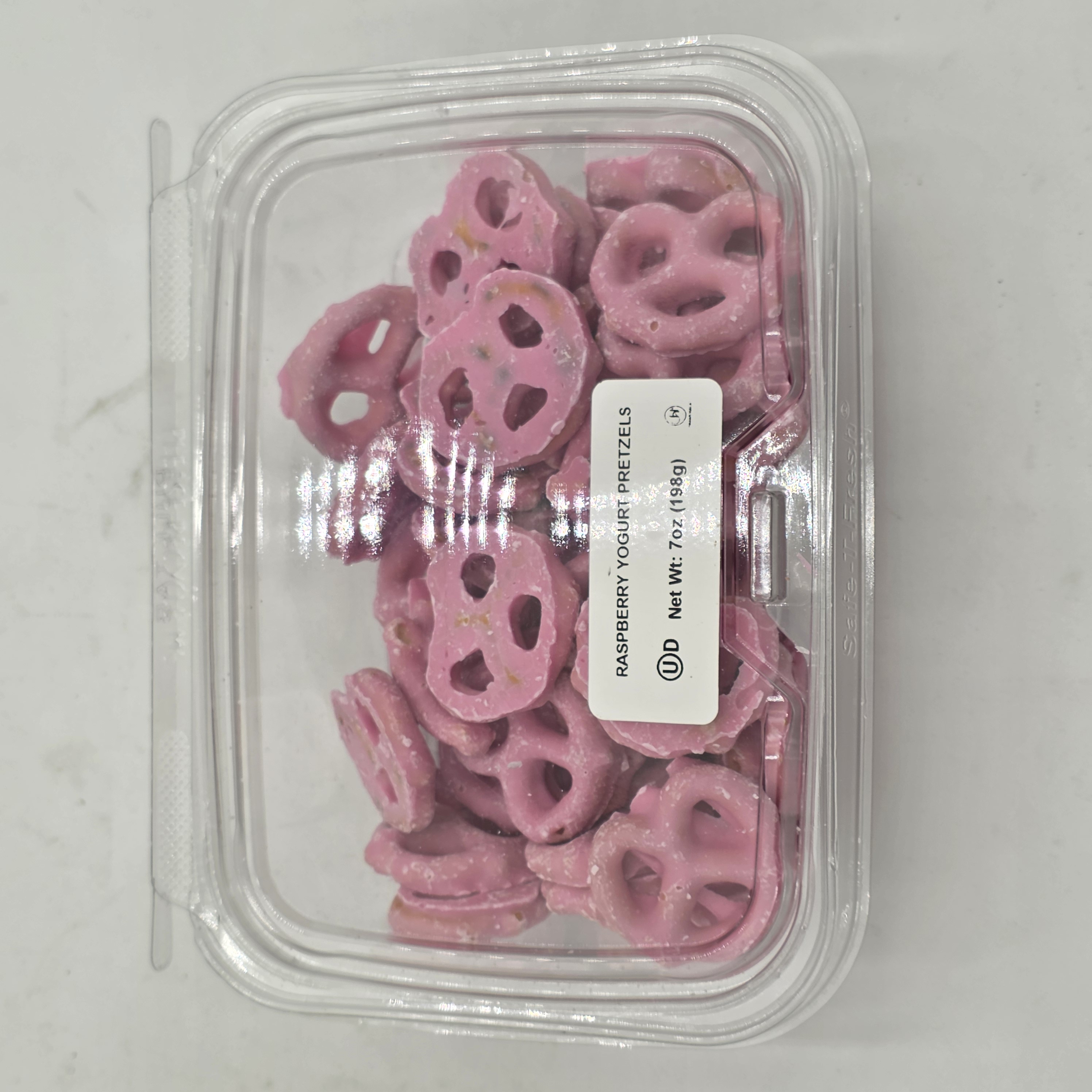 PRETZELS COVERED RASPBERRY YOGURT